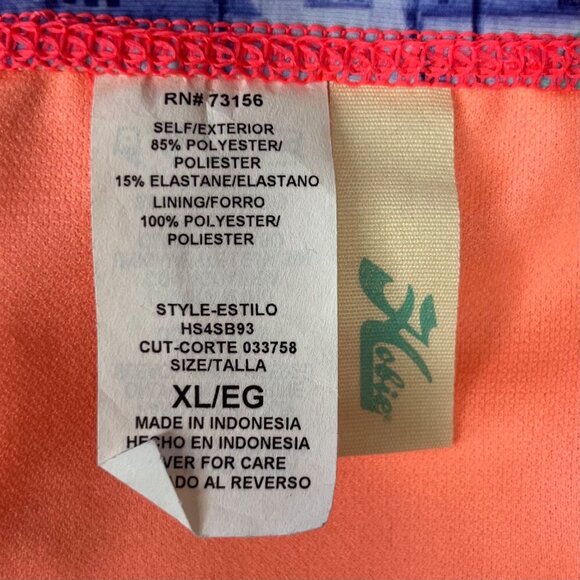 Hobie Bikini Swim Suit Bottoms Womens XL New Multicolor Beach Scene - Picture 5 of 8